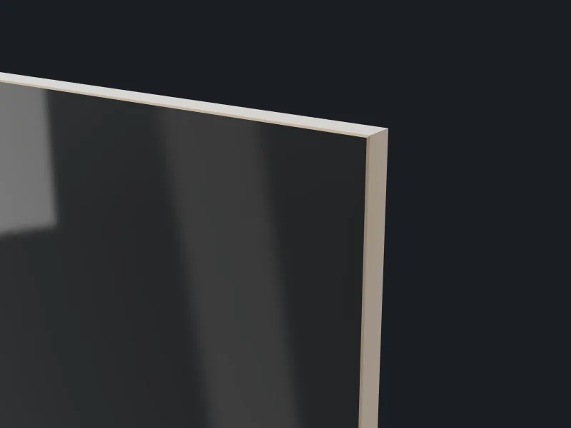 Close-up of bronze tinted glass